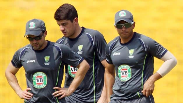 Australia train hard ahead of 3rd Test at Mohali Australia train hard ahead of 3rd Test at Mohali