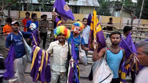 IPL 2013 opening ceremony: Kolkata Knight Riders fans throng Salt Lake stadium IPL 2013 opening ceremony: Kolkata Knight Riders fans throng Salt Lake stadium