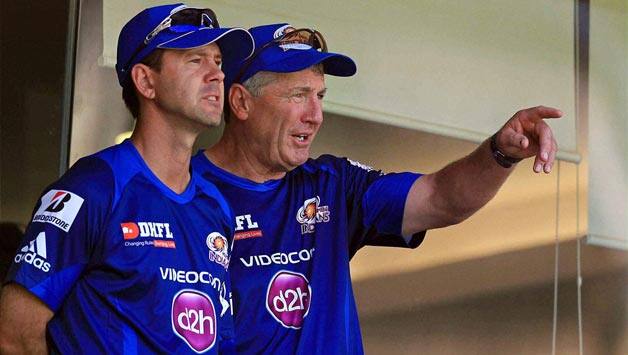 John Wright Ricky Ponting John Wright Ricky Ponting