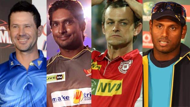 IPL 2013: The struggles of overseas captains Ponting, Sangakkara, Gilchrist and Matthews IPL 2013: The struggles of overseas captains Ponting, Sangakkara, Gilchrist and Matthews