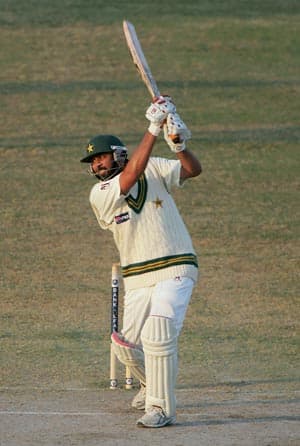 Inzamam-ul-Haq becomes the second Pakistani to score a triple century in Tests Inzamam-ul-Haq becomes the second Pakistani to score a triple century in Tests