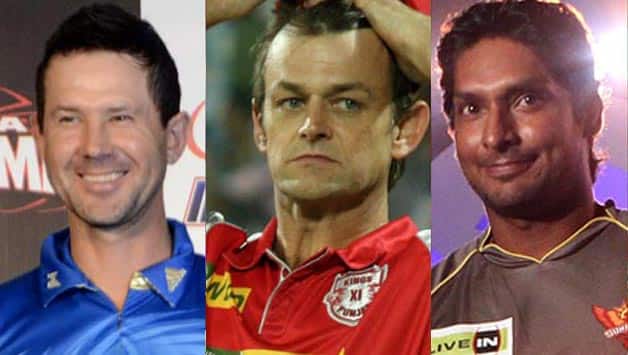 Ponting, Gilchrist and Sangakkara bring huge value to their respective teams even when not in the playing XI Ponting, Gilchrist and Sangakkara bring huge value to their respective teams even when not in the playing XI