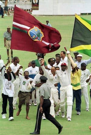 Needing 19 for victory with one wicket in hand, Jimmy Adams scripts a thriller with Courtney Walsh Needing 19 for victory with one wicket in hand, Jimmy Adams scripts a thriller with Courtney Walsh