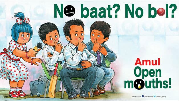 MS Dhoni's media bag: Amul takes a dig MS Dhoni's media bag: Amul takes a dig