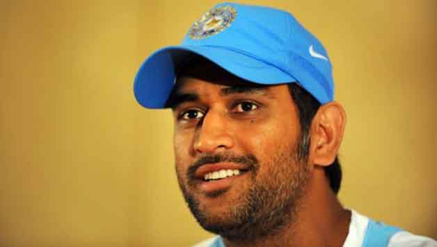 MS Dhoni gifted music CD by upcoming singer MS Dhoni gifted music CD by upcoming singer