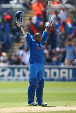 ICC Champions Trophy 2013: Shikhar Dhawan's ton helps India set South Africa ICC Champions Trophy 2013: Shikhar Dhawan's ton helps India set South Africa
