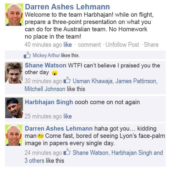 Breaking News: Harbhajan Singh included in Ashes squad after CA gets clearance from BCCI! Breaking News: Harbhajan Singh included in Ashes squad after CA gets clearance from BCCI!