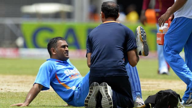 MS Dhoni's hamstring not good, could miss Sri Lanka match: BCCI sources MS Dhoni's hamstring not good, could miss Sri Lanka match: BCCI sources