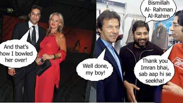 Exclusive pictures: How Wasim Akram proposed to his Australian girlfriend, Shaniera Thompson! Exclusive pictures: How Wasim Akram proposed to his Australian girlfriend, Shaniera Thompson!
