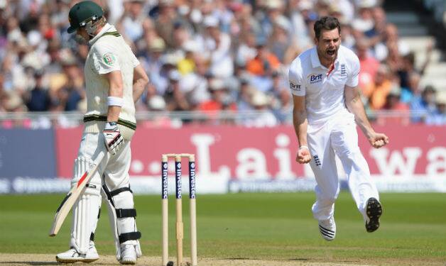 James Anderson takes five; Ashton Agar scores half-century on debut on Day 2 of 1st Ashes 2013 Test James Anderson takes five; Ashton Agar scores half-century on debut on Day 2 of 1st Ashes 2013 Test