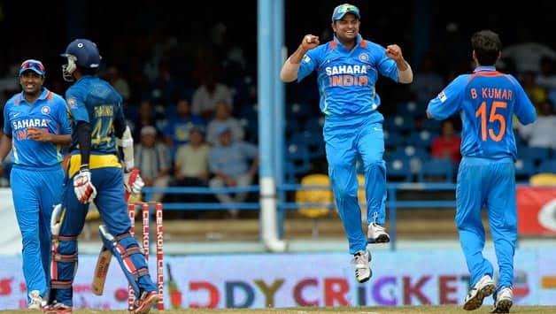 India require 202 to win Caribbean tri-series final against Sri Lanka India require 202 to win Caribbean tri-series final against Sri Lanka