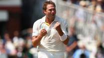 Ashes 2013: Ryan Harris takes five as England are bowled out for 361 on Day 2