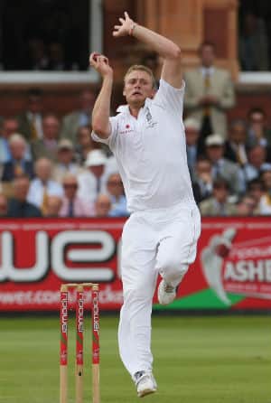 Andrew Flintoff steamrolls Australia to help England win an Ashes Test at Lord's after 75 years Andrew Flintoff steamrolls Australia to help England win an Ashes Test at Lord's after 75 years