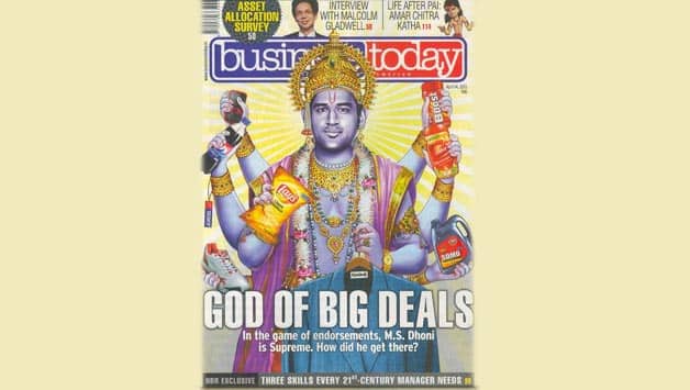 MS Dhoni's photo on magazine cover 'work of art': Delhi Police MS Dhoni's photo on magazine cover 'work of art': Delhi Police