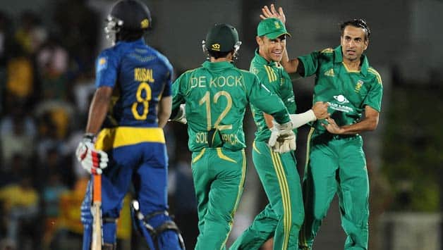 South Africa clinch series with comfortable 22-run win over Sri Lanka in 2nd T20 South Africa clinch series with comfortable 22-run win over Sri Lanka in 2nd T20