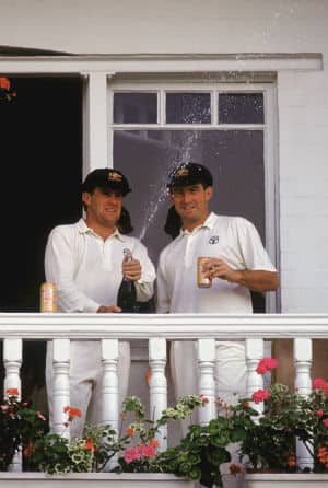 Ashes 1989: Mark Taylor and Geoff Marsh bat through the first day at Nottingham Ashes 1989: Mark Taylor and Geoff Marsh bat through the first day at Nottingham