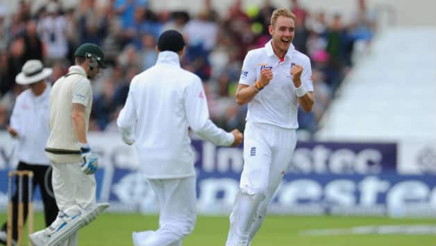 Ashes 2013: Stuart Broad dominates Australia in morning session on Day Two Ashes 2013: Stuart Broad dominates Australia in morning session on Day Two