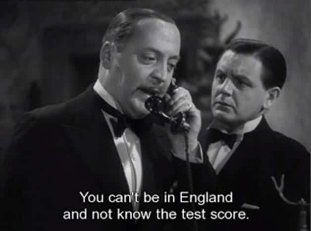The legendary Alfred Hitchcock and the 1938 Ashes series in England