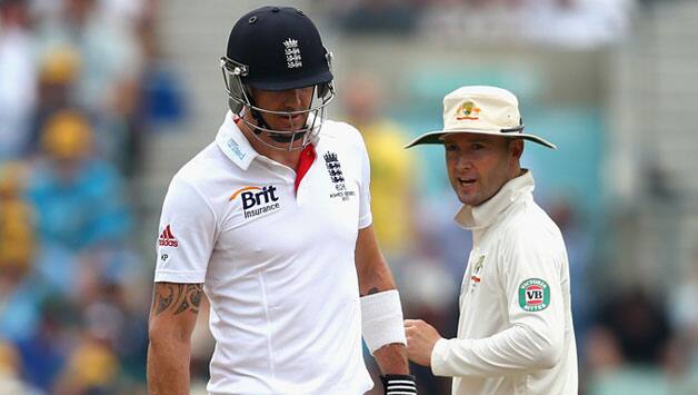 Michael Clarke Kevin Pietersen Michael Clarke Kevin Pietersen