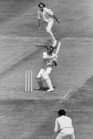 Malcolm Nash gets pummelled yet again — this time for 34 runs in an over Malcolm Nash gets pummelled yet again — this time for 34 runs in an over