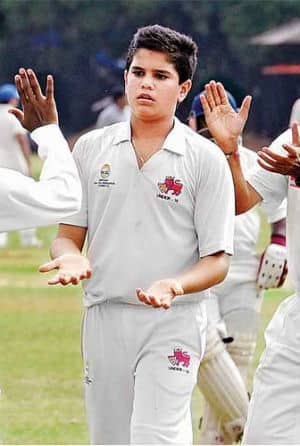 Sachin Tendulkar Requests Media For Son But Sadly Young Arjun Will Have To Bear The Burden Of His Famous Surname Cricket Country