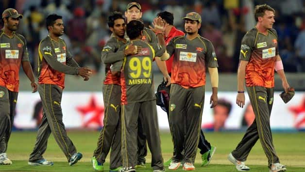 CLT20 2013 Live Cricket Score: Sunrisers Hyderabad vs Kandurata Maroons CLT20 2013 Live Cricket Score: Sunrisers Hyderabad vs Kandurata Maroons