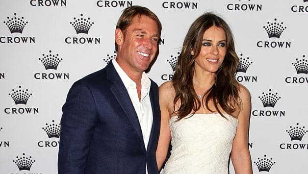 Shane Warne, Elizabeth Hurley meet over family lunch with kids Shane Warne, Elizabeth Hurley meet over family lunch with kids