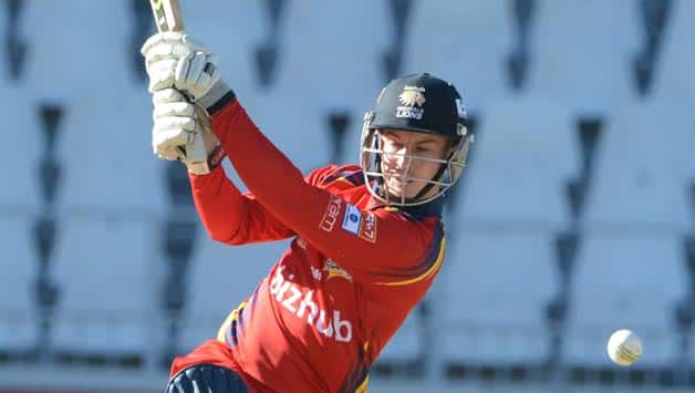 Rajasthan Royals vs Highveld Lions Live Cricket Score, CLT20 2013 Group A match: Hodge takes Royals to 183/5 Rajasthan Royals vs Highveld Lions Live Cricket Score, CLT20 2013 Group A match: Hodge takes Royals to 183/5