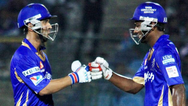 CLT20 2013: Clinical Rajasthan Royals enter semi-final beating Perth Scorchers by 9 wickets CLT20 2013: Clinical Rajasthan Royals enter semi-final beating Perth Scorchers by 9 wickets