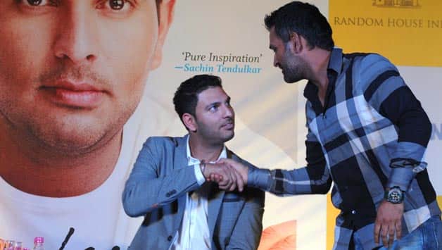 Yuvraj Singh MS Dhoni Yuvraj Singh MS Dhoni
