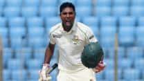 Sohag Gazi’s maiden ton rallies Bangladesh against New Zealand at tea on Day 4 of 1st Test