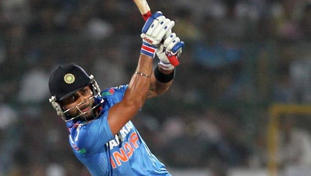 Virat Kohli becomes fastest Indian to score century in ODIs Virat Kohli becomes fastest Indian to score century in ODIs