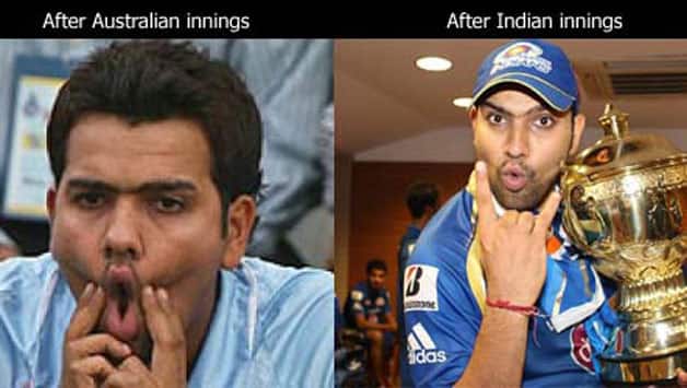 India vs Australia 2013: The 'before and after' player reactions from 2nd ODI India vs Australia 2013: The 'before and after' player reactions from 2nd ODI