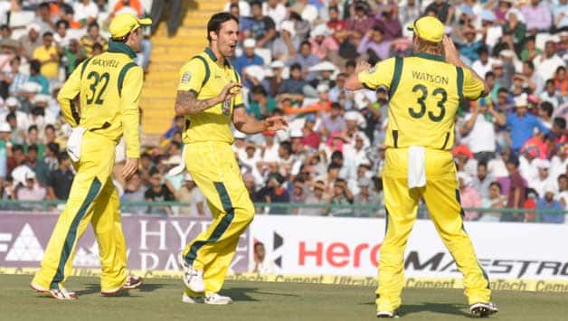 MS Dhoni's ton in vain as Australia clinch thriller against India in 3rd ODI at Mohali MS Dhoni's ton in vain as Australia clinch thriller against India in 3rd ODI at Mohali