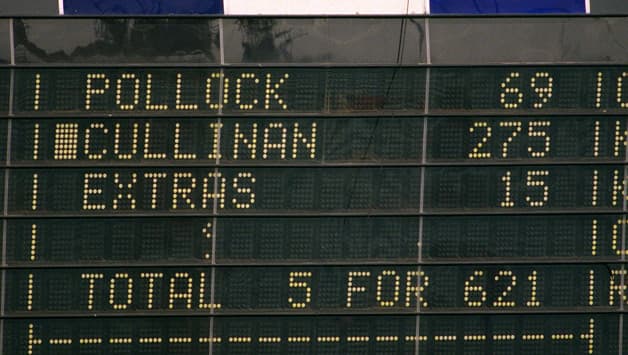 Daryll Cullinan scores chanceless 337 to become the highest individual scorer in history of South African First-Class cricket Daryll Cullinan scores chanceless 337 to become the highest individual scorer in history of South African First-Class cricket