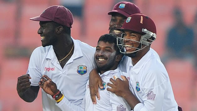 India vs West Indies 2013: Shane Shilingford, Veerasammy Permaul pose spin threat to the hosts India vs West Indies 2013: Shane Shilingford, Veerasammy Permaul pose spin threat to the hosts