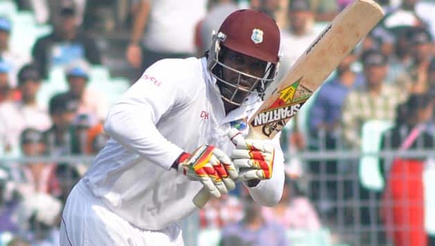 India vs West Indies 2013 2nd Test, Day 1: Shami gets Chris Gayle; score 25/1 India vs West Indies 2013 2nd Test, Day 1: Shami gets Chris Gayle; score 25/1