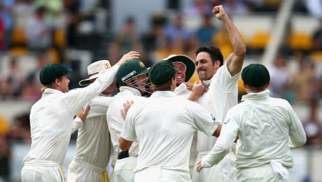 Australia vs England Live Cricket Score, Ashes 2013-14 1st Test Day 4: Australia 2 wickets away from victory Australia vs England Live Cricket Score, Ashes 2013-14 1st Test Day 4: Australia 2 wickets away from victory